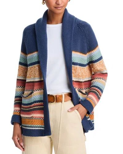 The Great The Mountain Lodge Cardigan In Blue