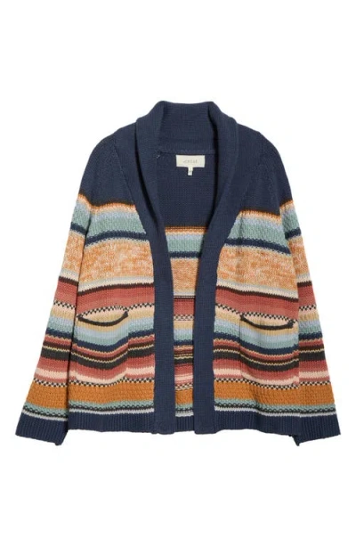 The Great . The Mountain Lodge Shawl Collar Cardigan In Multi