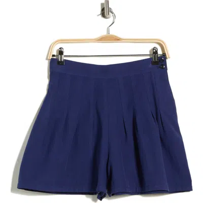 The Great . The Pleated Shorts In Blue