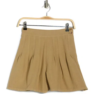 The Great . The Pleated Shorts In Brown