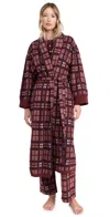 The Great The Plush Fleece Robe Fireside Plaid In Fireside Plaid