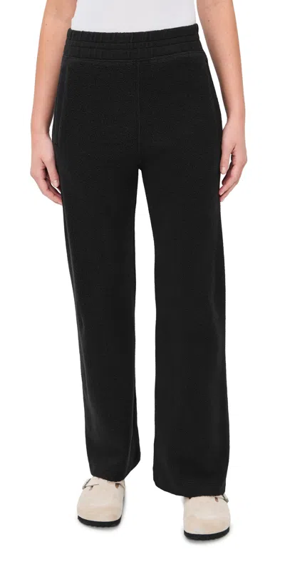 The Great The Plush Victory Sweatpants Almost Black