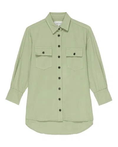 The Great The Rancho Top In Washed Sweetgrass In Green