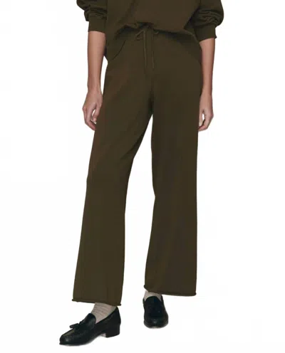 The Great The Rec Sweater Pants In Army In Green