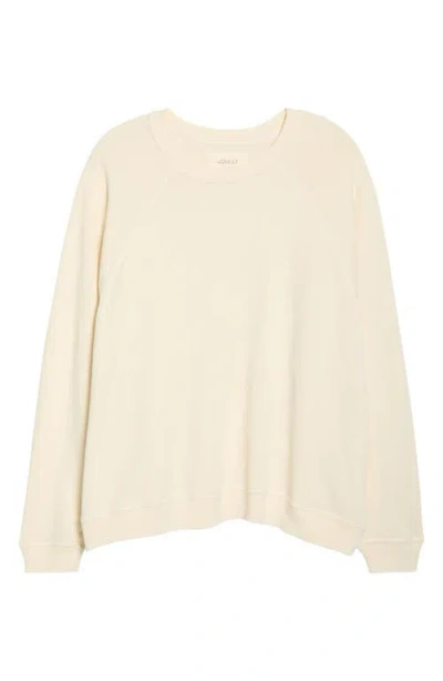 The Great . The Rehearsal Cotton Sweatshirt In Black