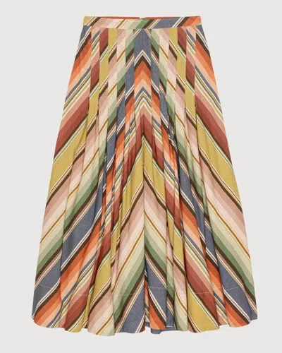 The Great The Rhythm Skirt In Multi