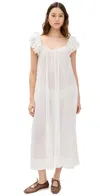 The Great The Ruffle Coverup White In White