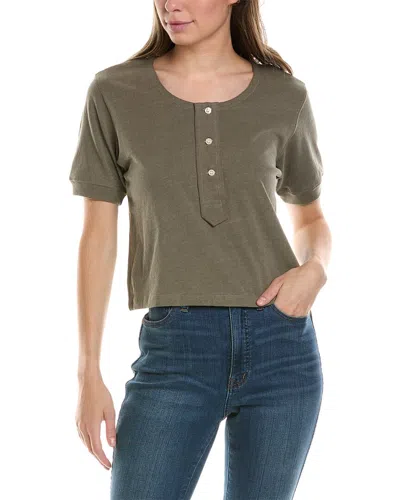 The Great The Scoop Henley In Green