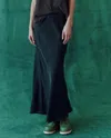 The Great The Seabank Maxi Skirt In Winter Pine