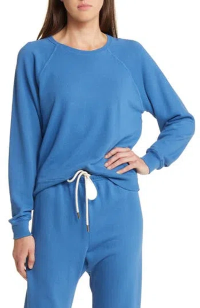 The Great . The Shrunken Sweatshirt In Blue