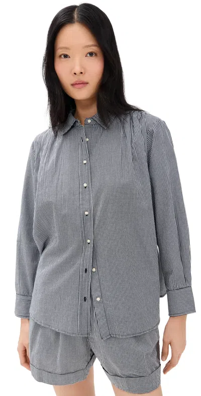 The Great The Society Top Black & White Gingham