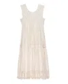 THE GREAT THE SOLEIL DRESS IN CREAM