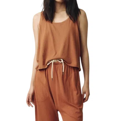The Great The Sport Tank Top In Canyon In Beige