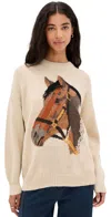 The Great The Stable Pullover Natural In Brown
