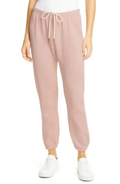 The Great . The Stadium Joggers In Pink Frost