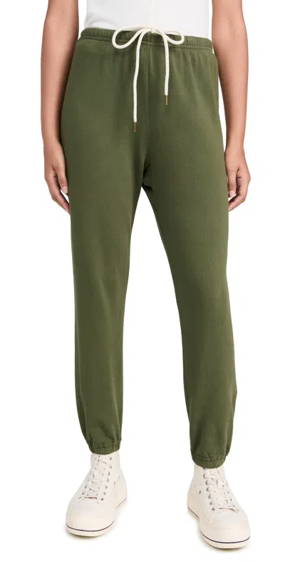 The Great The Stadium Sweatpants Army Green In Army Green