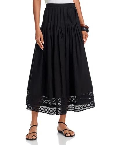 The Great The Structured Victorian Skirt In Black