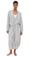 The Great The Sweatshirt Robe Light Heather Grey In Light Heather Grey
