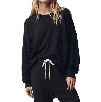 The Great The Teammate Sweatshirt In Black