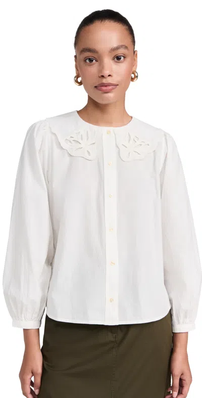 The Great The Trinket Top White