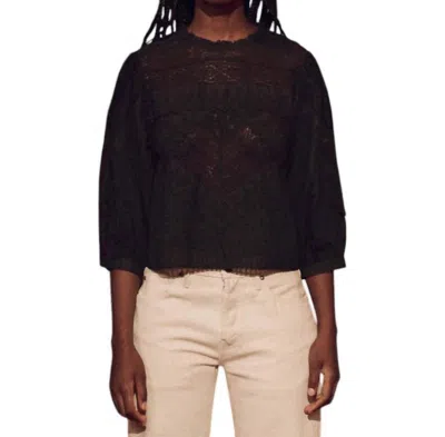 The Great The Verona Top In Black