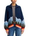 The Great The Vists Cardigan In Blue