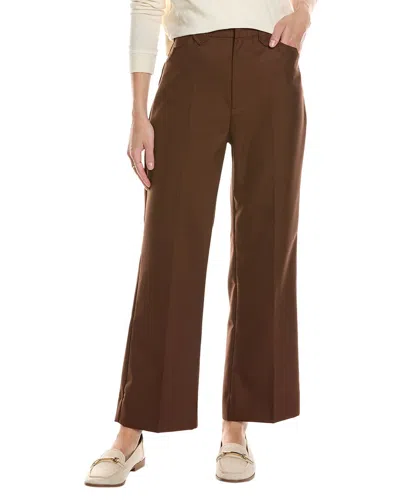 The Great The Western Wool-blend Trouser In Brown
