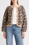 The Great . The Windsor Leopard Cardigan In Brown