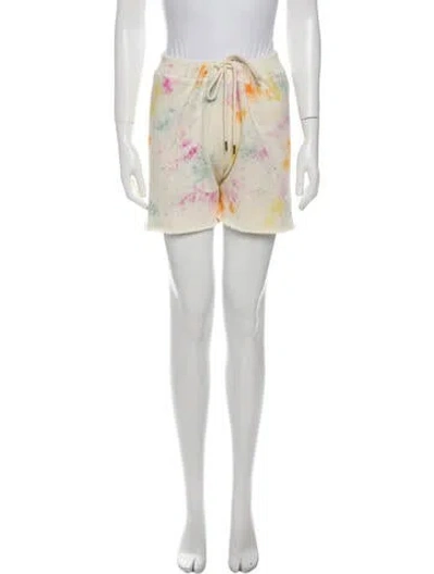 Pre-owned The Great Tie-dye Print Mini Shorts W/ Tags In Pink