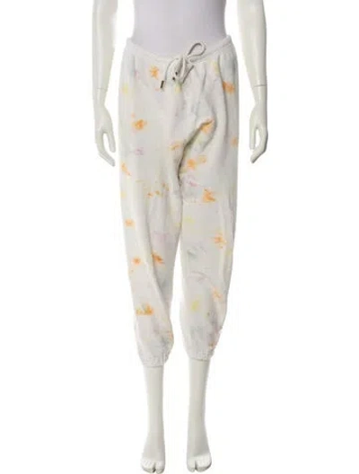 Pre-owned The Great Tie-dye Print Sweatpants In Neutral