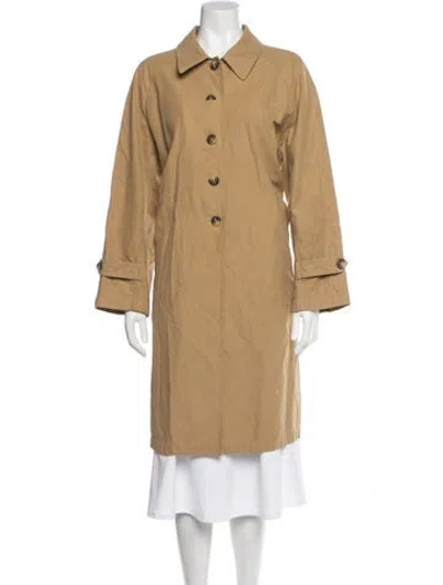 Pre-owned The Great Trench Coat In Brown