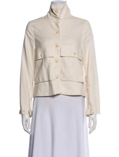 Pre-owned The Great Utility Jacket In Neutral