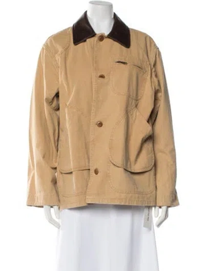 Pre-owned The Great Utility Jacket W/ Tags In Brown