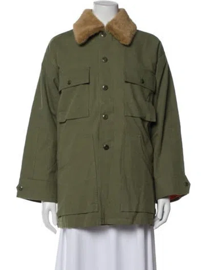 Pre-owned The Great Utility Jacket W/ Tags In Green