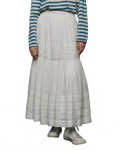 The Great Victorian Skirt In White