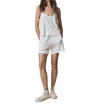 The Great Victory Pull-on Shorts In White In White