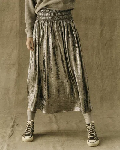 THE GREAT VIOLA SKIRT IN SILVER