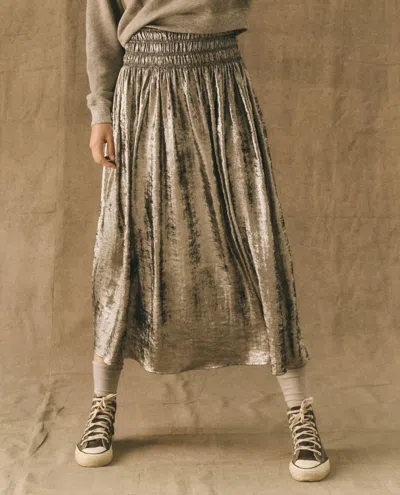 The Great Viola Skirt In Silver