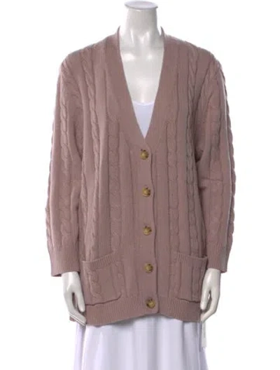 Pre-owned The Great V-neck Sweater In Purple