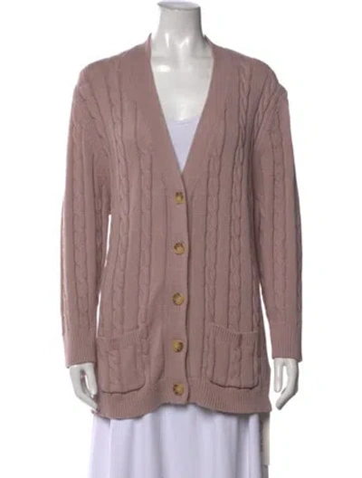 Pre-owned The Great V-neck Sweater In Purple