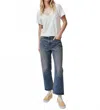 The Great Wayne Straight Leg Jean In Montana Wash In Blue