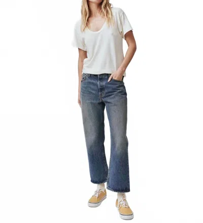 The Great Wayne Straight Leg Jean In Montana Wash In Blue