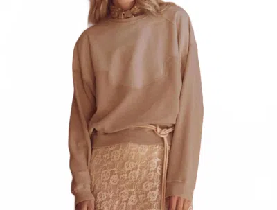 The Great Western Slouch Sweatshirt In Dusty Pink