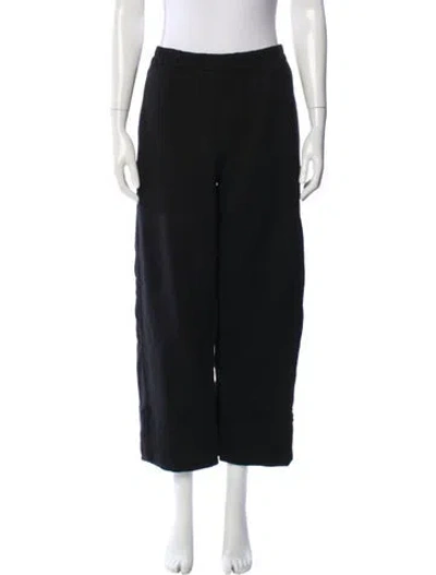 Pre-owned The Great Wide Leg Pants In Black