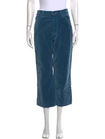 Pre-owned The Great Wide Leg Pants In Blue