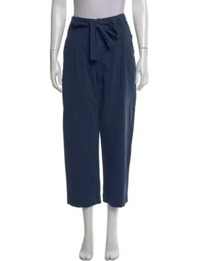 Pre-owned The Great Wide Leg Pants In Blue
