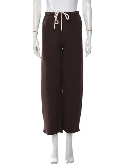 Pre-owned The Great Wide Leg Pants In Brown