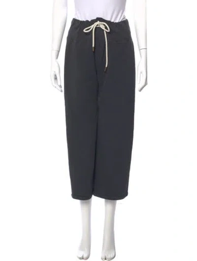 Pre-owned The Great Wide Leg Pants In Gray