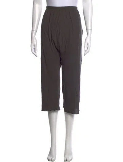 Pre-owned The Great Wide Leg Pants In Grey