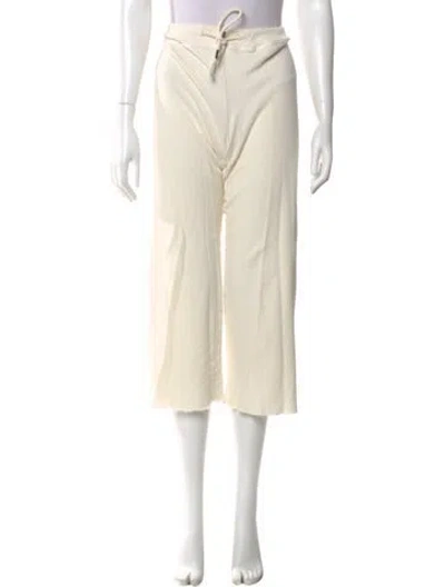 Pre-owned The Great Wide Leg Pants In Neutral
